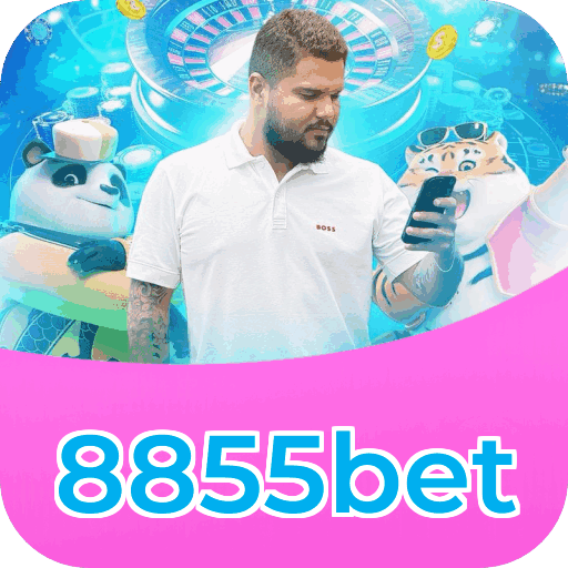 Plataforma 8855bet mostrando interface moderna, jogos certificados e recursos de segurança licenciados